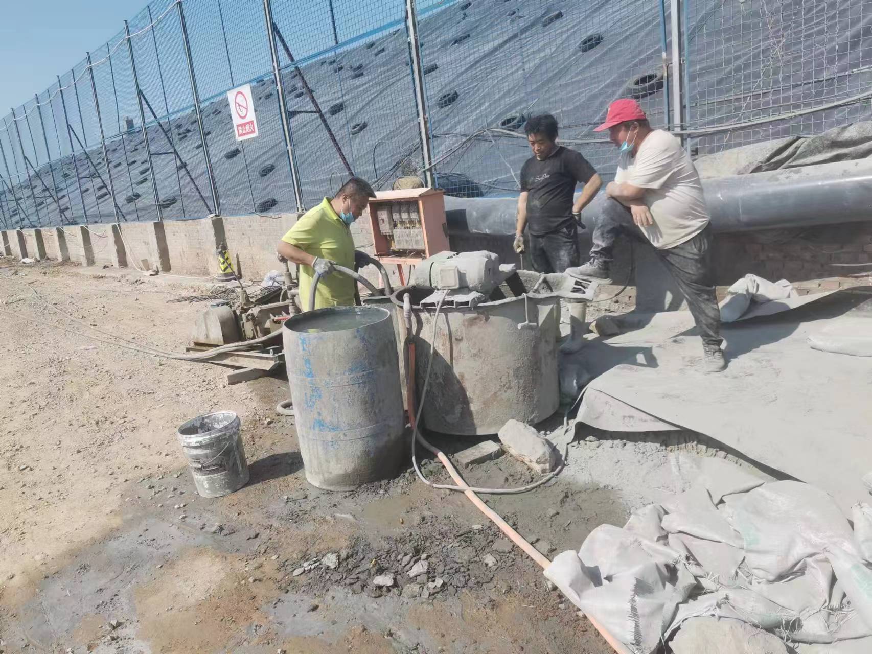 潜山袖阀管注浆